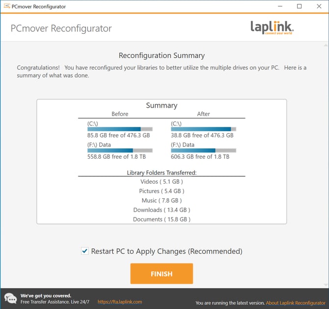 PCmoverReconfigurator-Finish