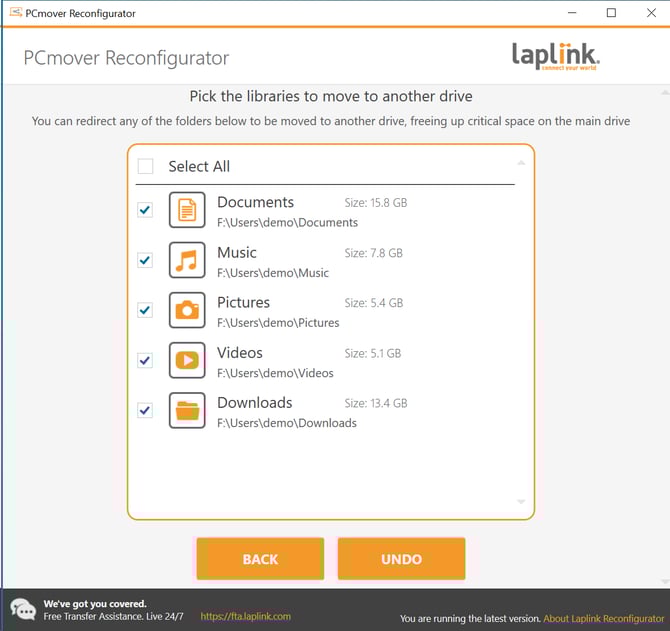PCmoverReconfigurator-LibrariesUndo